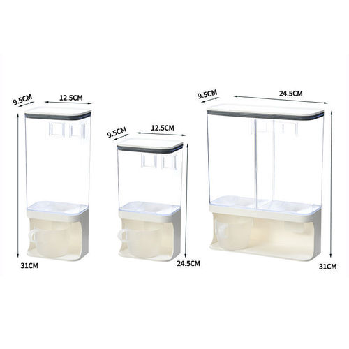 Wall-mounted multi-grain storage box, five-grain storage box, bean storage can, kitchen dry goods sealing can, storage can, rice storage can