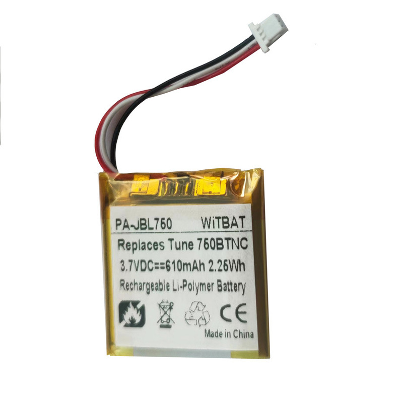 For JBL TUNE 750BTNC headset battery GSP753030