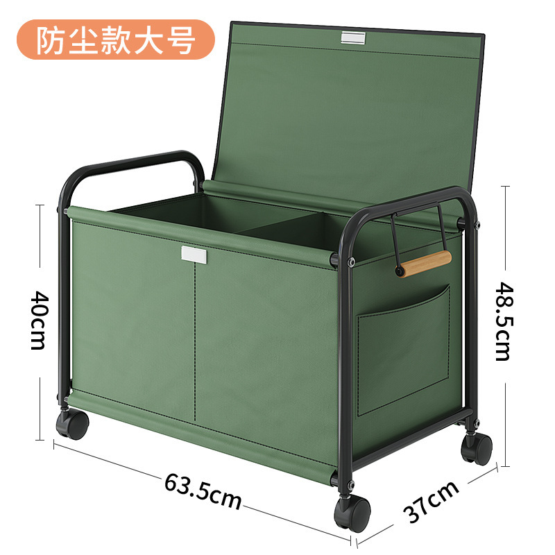 玩具置物架零食收纳箱小推车幼儿园落地移动家用整理储物筐书架子|undefined
