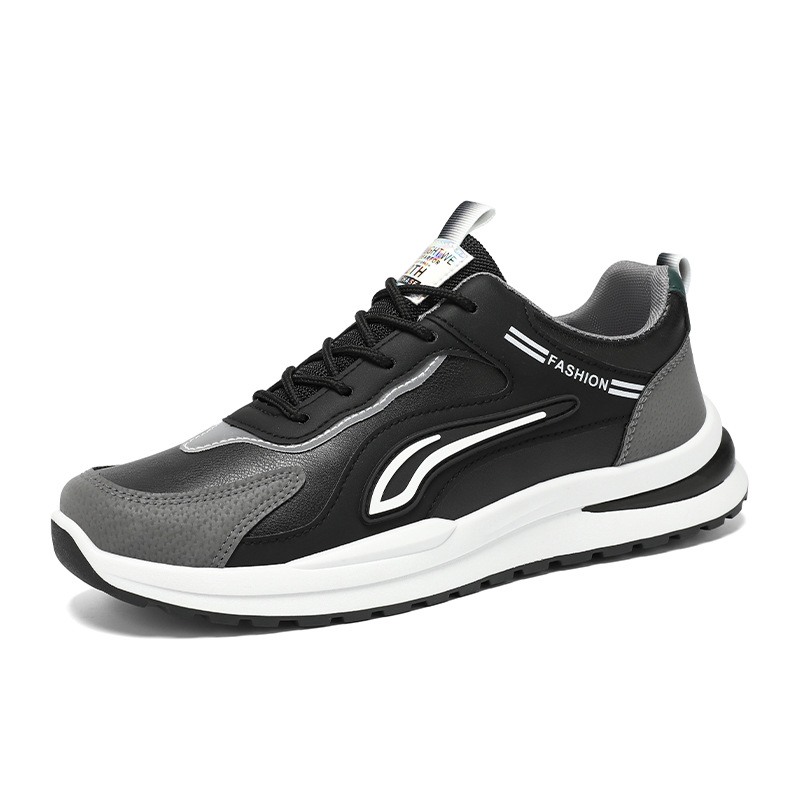 2025 zapatos de invierno para hombres nuevos zapatos deportivos transpirables de moda para hombres con suela gruesa antideslizante zapatos de skate casuales zapatos de papá