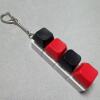 Four-button white shell-black red black red