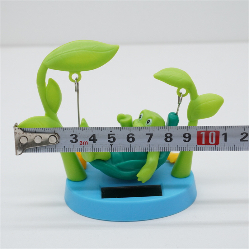 Creative New Solar Car Interior Decoration Ornaments Cartoon Turtle Doll Toys Home Ornaments