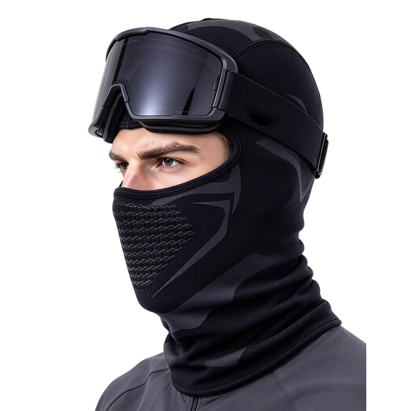 Cross-border New Riding Headgear Autumn and Winter Outdoor Mountaineering Ski Mask Sports Breathable Motorcycle Windproof Surface