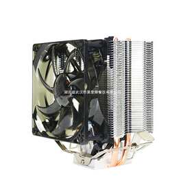 超频三S93M新版红海智能版 cpu散热器电脑主机2热管 CPU散热风扇