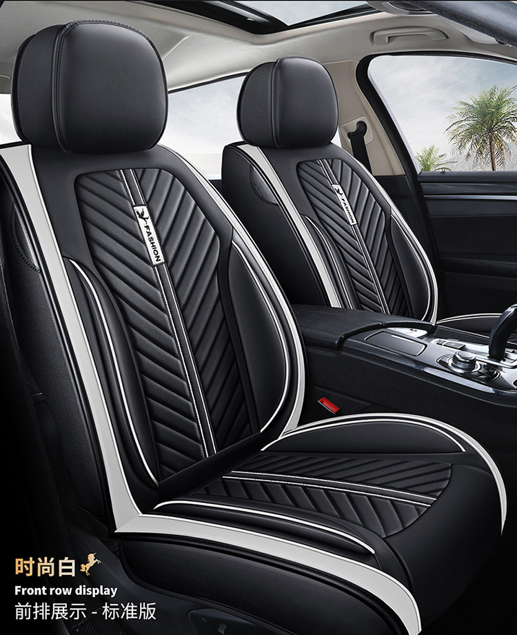 2020 New All-Inclusive Full Leather Cartoon Unicorn Four-Season Universal Car Seat Cushion Cross-Border Wholesale Car Seat Cover