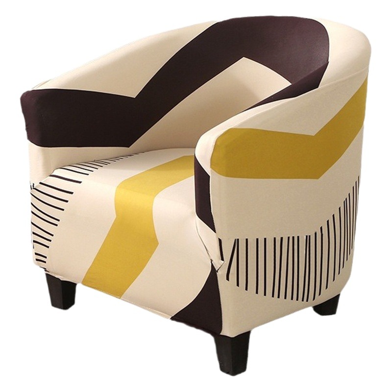 Todo incluido elástico semicírculo sofá cubierta transfronteriza sola barra silla bañera sofá cubierta