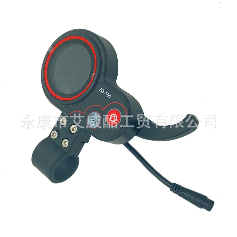 ZQ-100 6-pin instrument six-pin instrument electric scooter accessories speed mileage three-gear adjustment meter
