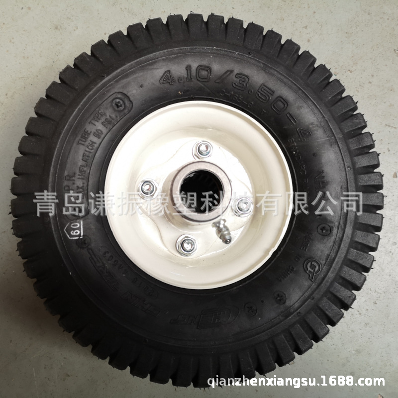 4.10/3.50-4充气轮胎 园林机械轮胎 15x6.00-6真空轮胎