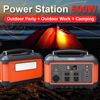 600W solar energy outdoors source portable outdoors source 220V Sine wave portable move source