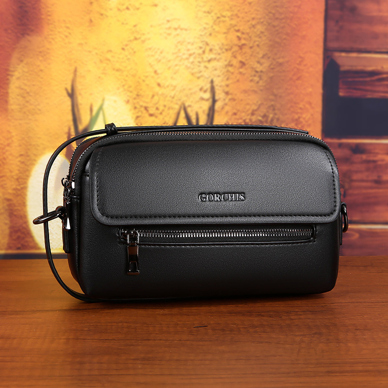 New Men's Bag with Multiple Pockets, Large Capacity, High-Quality Clutch Bag, Multi-Functional Shoulder Bag, Portable Commuter Crossbody Bag New Men's Bag with Multiple Pockets, Large Capacity, High-Quality Clutch Bag, Multi-Functional Shoulder Bag, Portable Commuter Crossbody Bag
