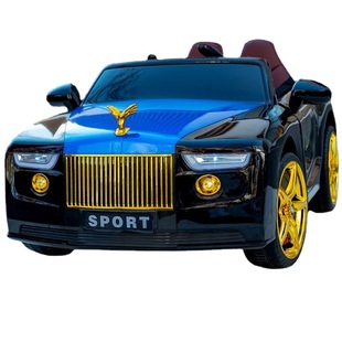 Electric toy car children's car electric car can sit baby swing stroller remote control dual-drive four-wheel electric car