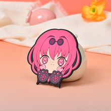 定制pvc软胶杯垫手机防滑垫学生午餐卡通简约硅胶隔热垫橡胶垫