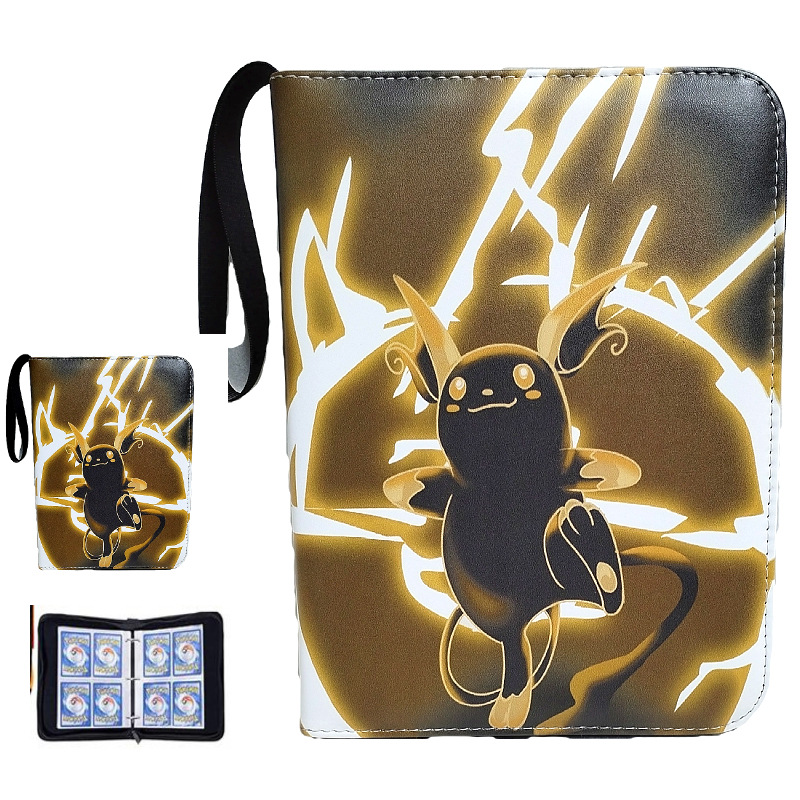 FUENTE fabricante en stock suministro baokemeng juego tarjeta colección libro Magic Baby Tarjeta de cremallera libro de almacenamiento