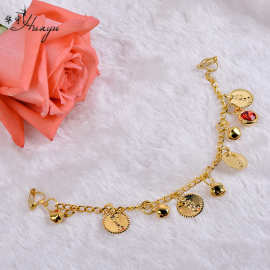 华宇舞蹈首饰印度舞台演出鼻链肚皮舞表演饰品鼻环吊币鼻饰夹