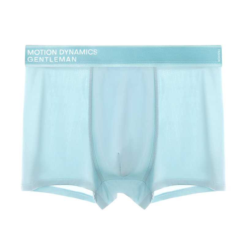 Pantalones de seda de hielo para hombres calentados, entrepierna para hombres, aire acondicionado frío, pantalones de verano para hombres fábrica al por mayor