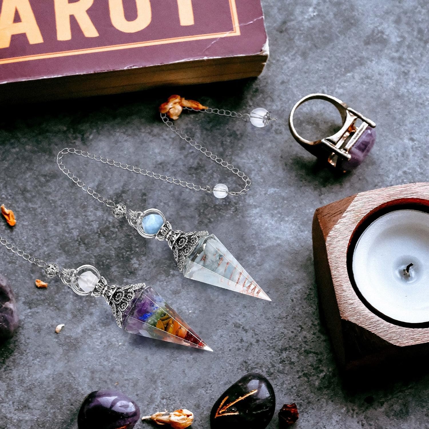 35g Weight Suncatcher Home Textiles & Decor Type 1 Piece Quantity Holiday, Daily Occasion Semi-precious stone, Resin Material Geometric, Tree Pattern Casual, Simple Style Style 1 Piece Semi-precious Stone Resin Geometric Tree 8