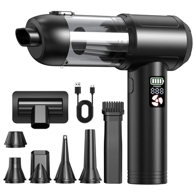 Car-mounted vacuum cleaner with super: Tozsoranlar - xj09-led