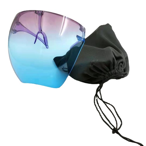 Factory Fog-Proof Protective Face Mask Outdoor Sports Anti-Sputter Transparent PC Face Shield Unisex Goggles