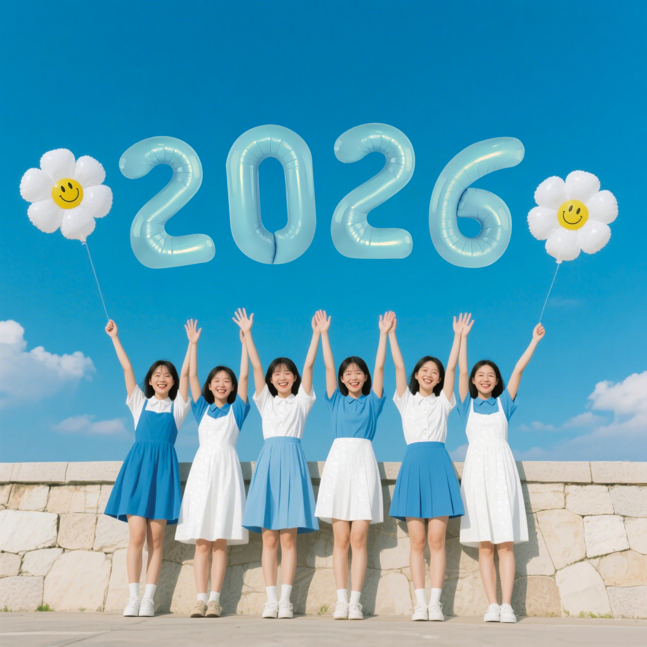 2026 globo suministros de fiesta de Año Nuevo al por mayor transfronterizo decoración de Año Nuevo diseño de película de aluminio set de globos digitales