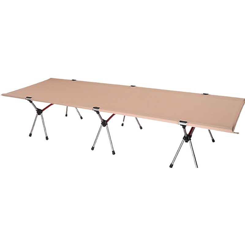 Compass Outdoor Camping Lightweight Three-Color Camp Bed Daily Office Lunch Break Single Folding Bed