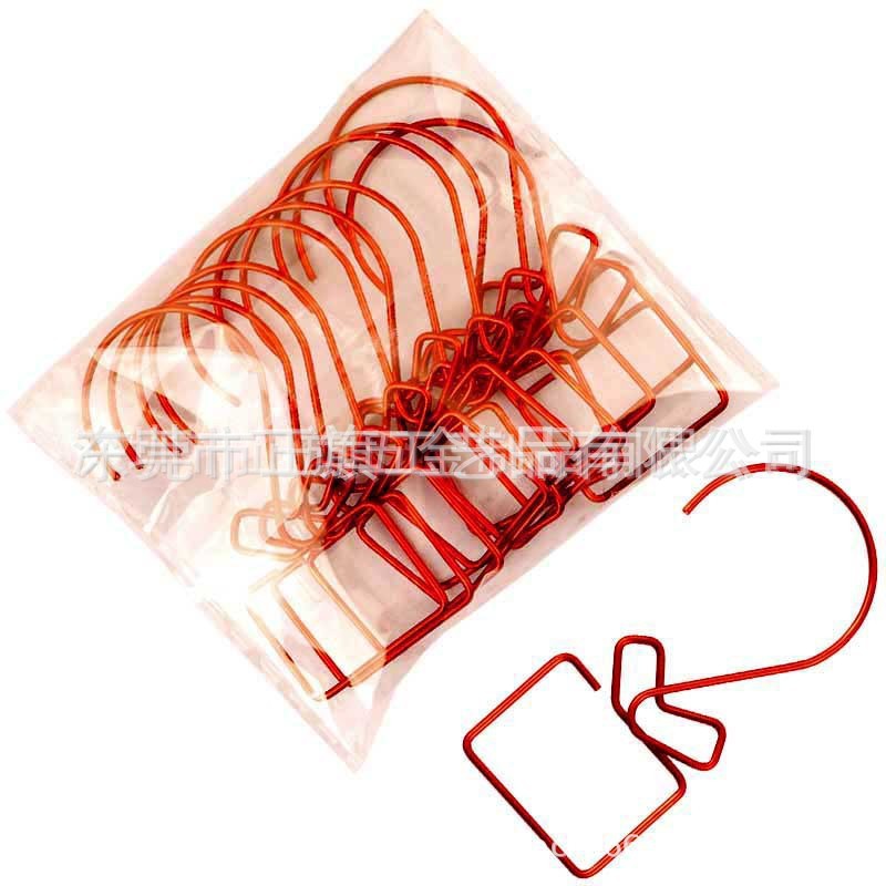 50mm 크리스마스 선물 후크-레드 (20개/팩)