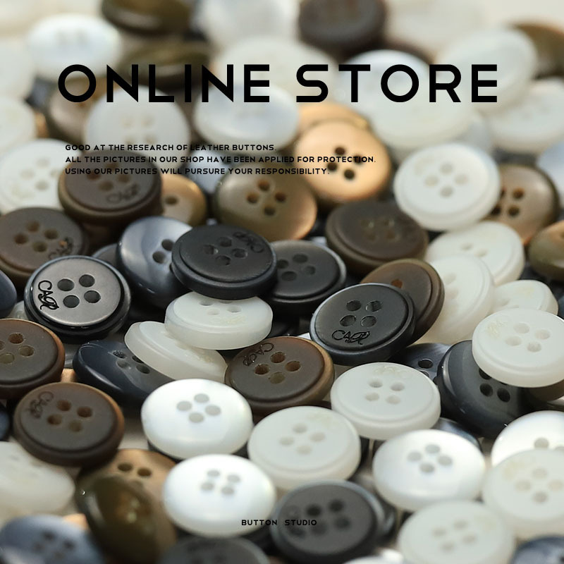 MOSN imitation Shell Pearl resin button letter four-eye small button shirt long sleeve collar button knitted cardigan buckle MOSN imitation Shell Pearl resin button letter four-eye small button shirt long sleeve collar button knitted cardigan buckle