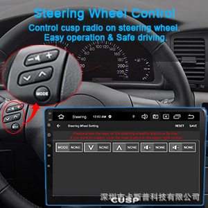 Wireless Carplay 9-inch Car Navigation Smart Screen GPS