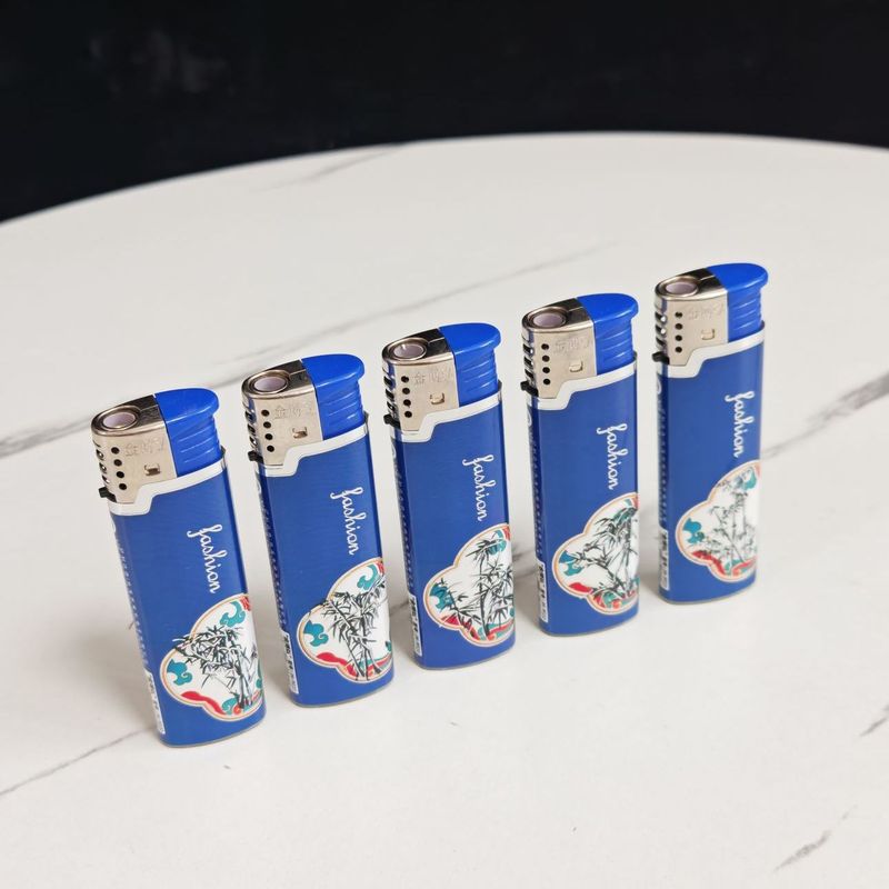 厂家直供金博弘9022包纸直冲蓝焰防风打火机便利店超市批发家耐用|undefined