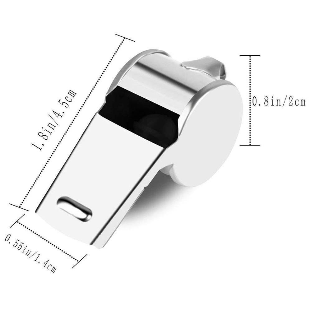 Referee Metal Whistle Sports Basketball football game cheer stainless steel iron copper whistle coach