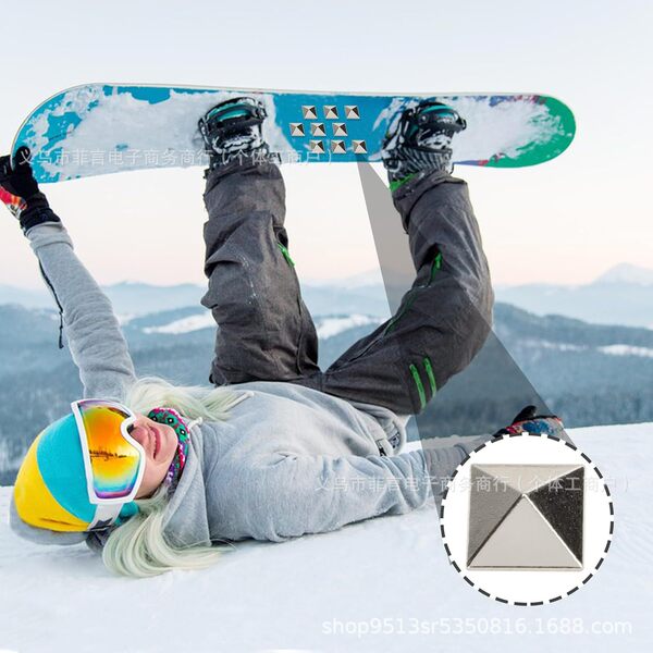 non-slip ski ski board