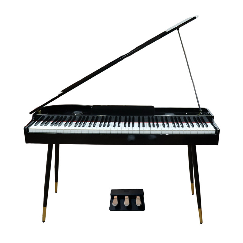 Factory Direct Sales Wholesale 88-Key Triangle Electric Piano Mini Version for Adults and Kidsren Heavy Hammer Examination Vertical Digital Piano