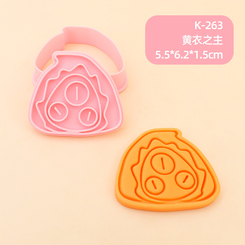 Juego de Moldes para Galletas 3D Personajes de Anime de Plástico para Repostería image 34