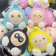 Sitting big egg waffles [11cm] mixed hair