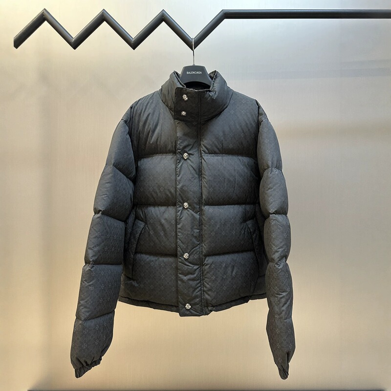 Qibiao Cross-Border Crochet 26S New Cross Pattern Crochet Down Jacket, Unisex Warm Coat Qibiao Cross-Border Crochet 26S New Cross Pattern Crochet Down Jacket, Unisex Warm Coat