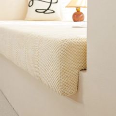 Modern Minimalist Bay Window Cushion, Removable and Washable, Core Fleece, Internet Pop Window Sill Seat Cushion for Balcony and Bedroom, Available for Spring and Summer Selection and Order