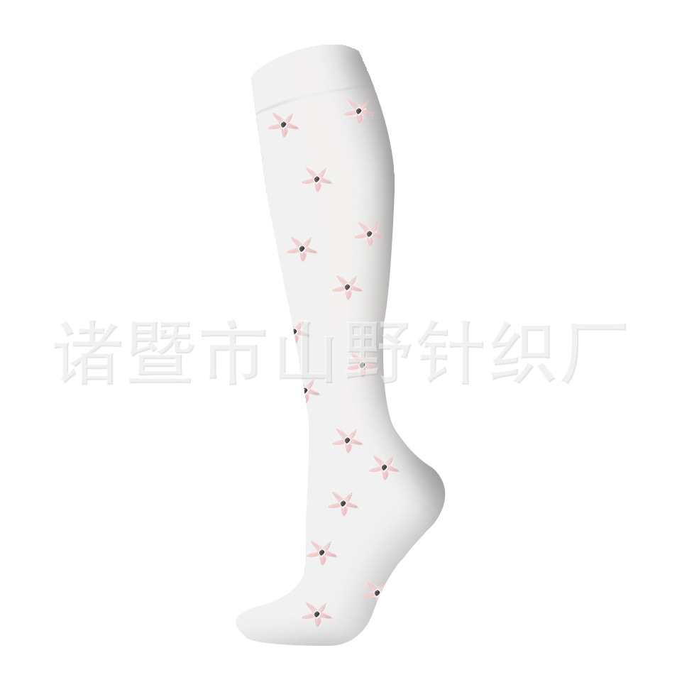 Calcetines Largos de Compresión Deportivos 200N de Nailon, Respirable y Absorción del Sudor, para Correr image 31
