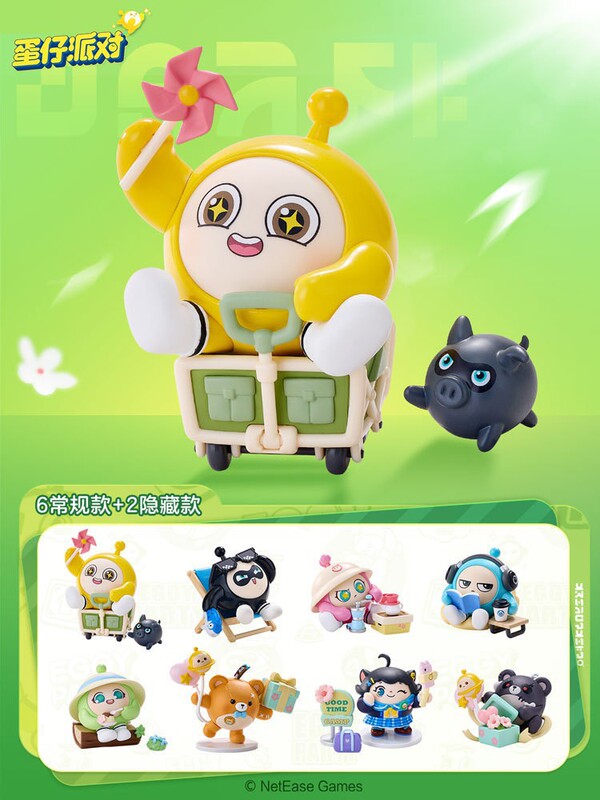 本物のエッグマンパーティーホリデーシーサイドラインシリーズブラインドボックスハンドメイドゲームトレンディなおもちゃギフト卸売|undefined