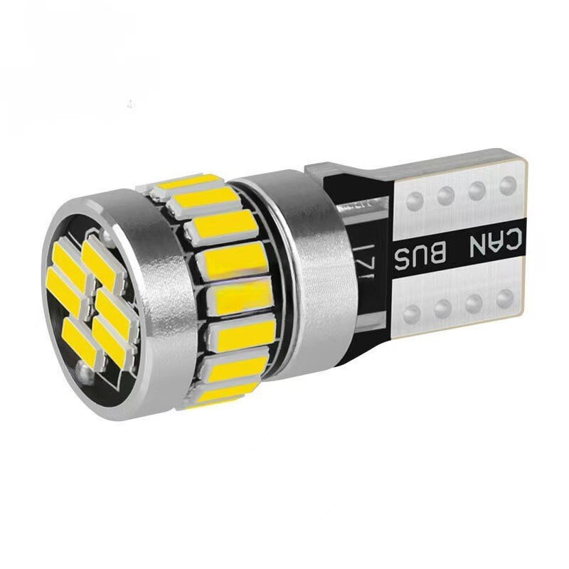 新車 LED 幅計ナンバープレートライト T10-4014-24SMD デコード W5W Canbus 車|undefined