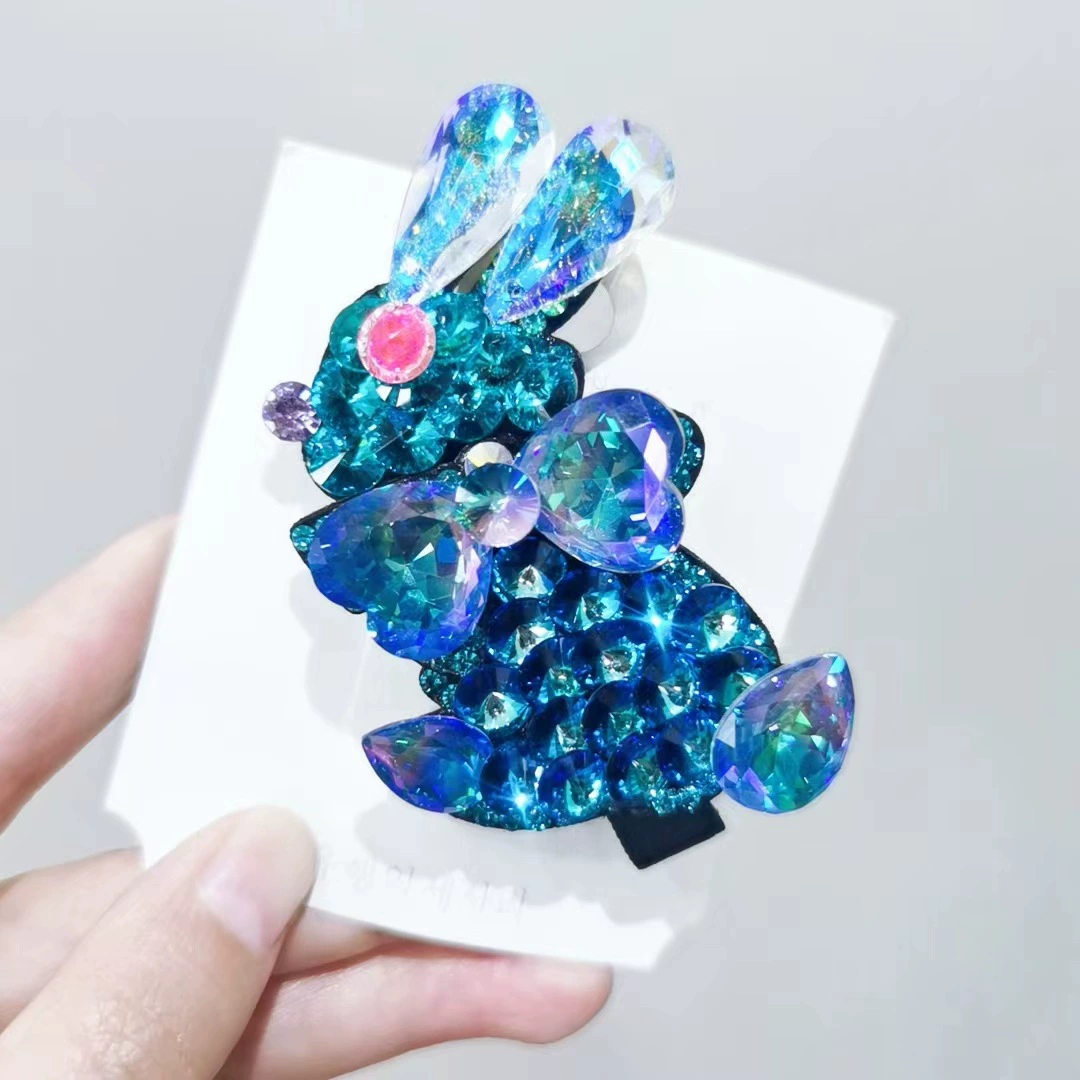 涵筱 Rabbit, аксессуар для волос, элитная заколка-невидимка для челки, новая коллекция