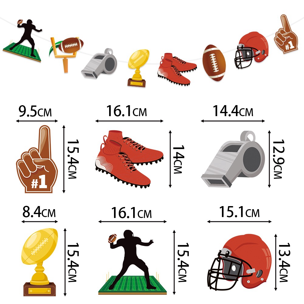 1 pieza de accesorios para tirar de la bandera