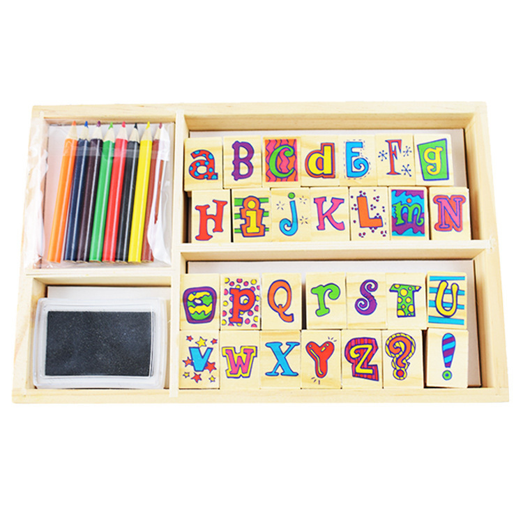 Juguetes de rompecabezas infantiles juegos de madera de juegos de madera de color DIY