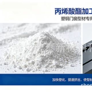 丙烯酸酯加工助剂塑钢门窗型材加快塑化提速挤出型材表面高光光洁