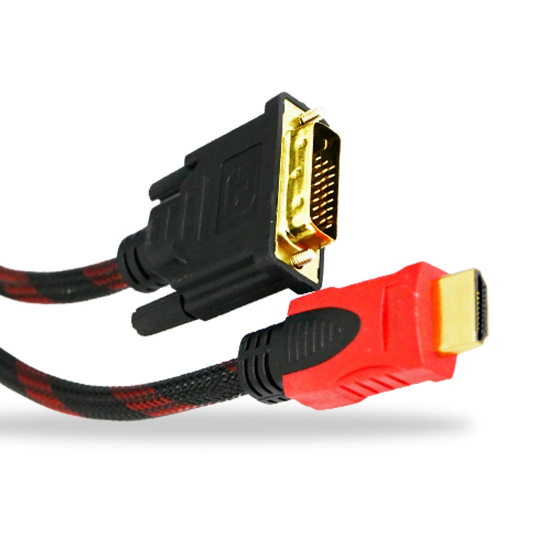 Кабель HDMI ↔ DVI для ноутбука, телевизора, PS4