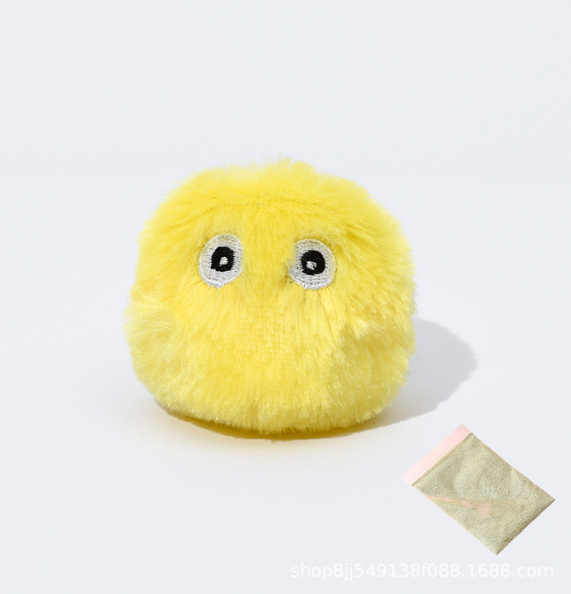 노란색 봉제 공 (발광하지 않음)