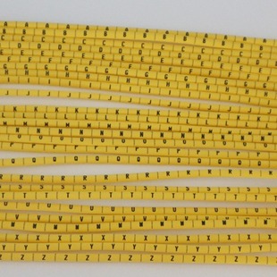 Printing Number Tube Customizable Printing Heat Shrink Tube Wire Identification Sleeve Processing Printing Number Tube 1.5-16mm