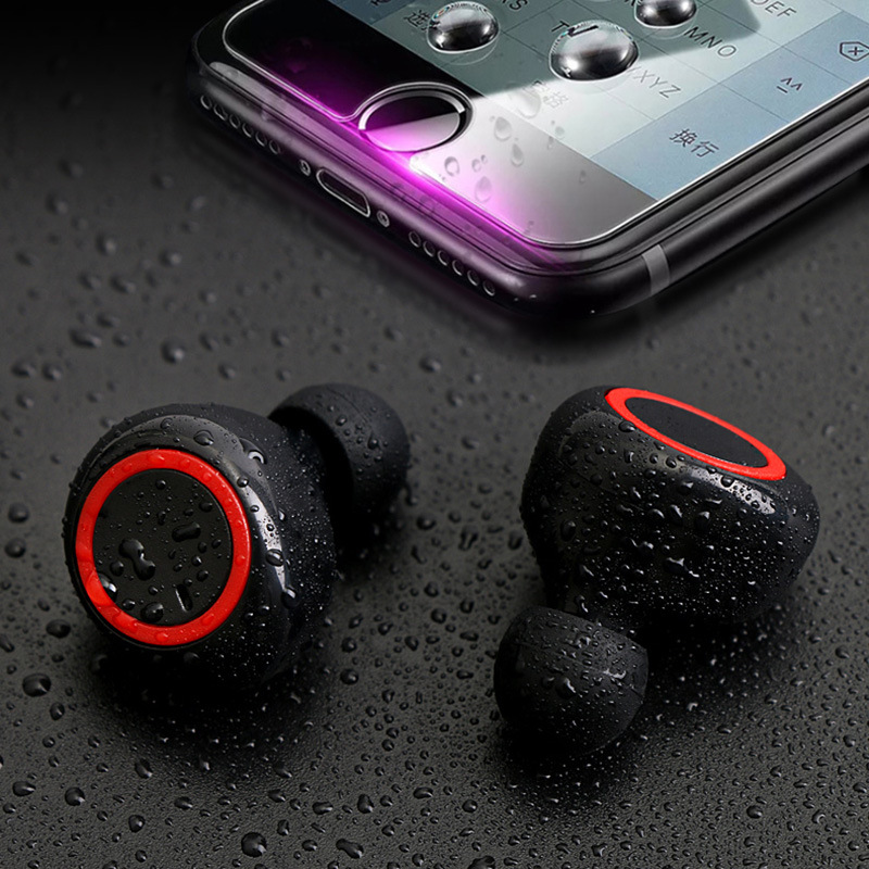 Wireless Binaural Bluetooth Headset | TWS Power Display Touch Earbuds.