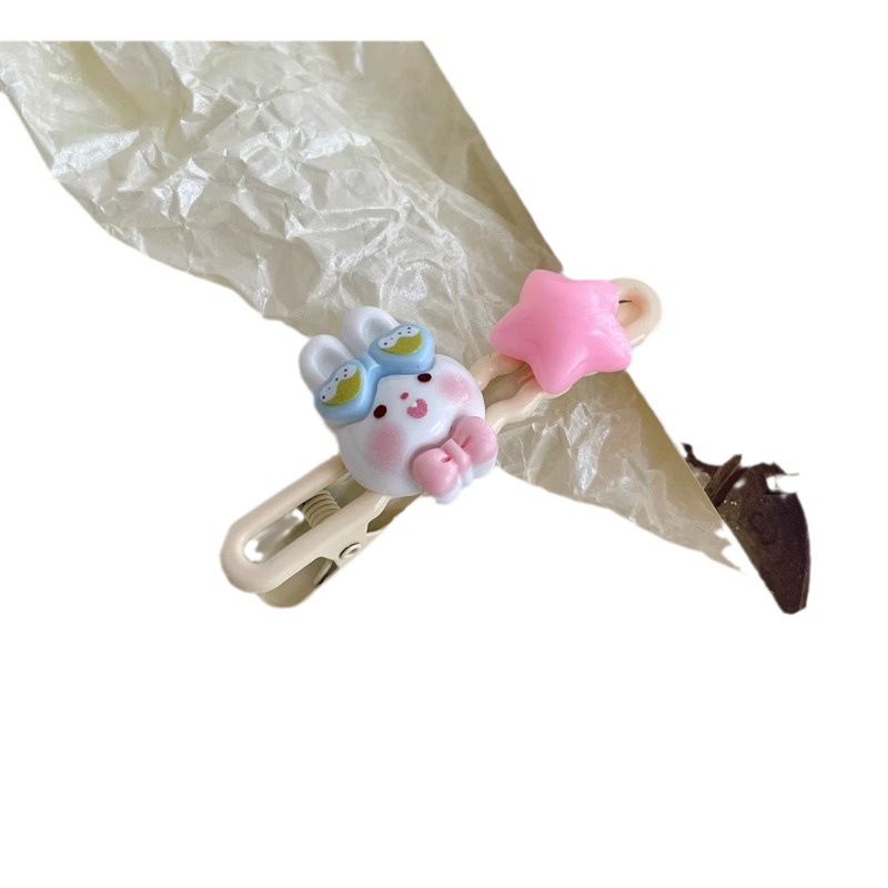 Dopamine Colorful Cute Candy Hairpin Female Bang Hairpin Baby Side Hairpin Children's Clip Headwear Accessories