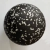 12 cm ball black+white dot