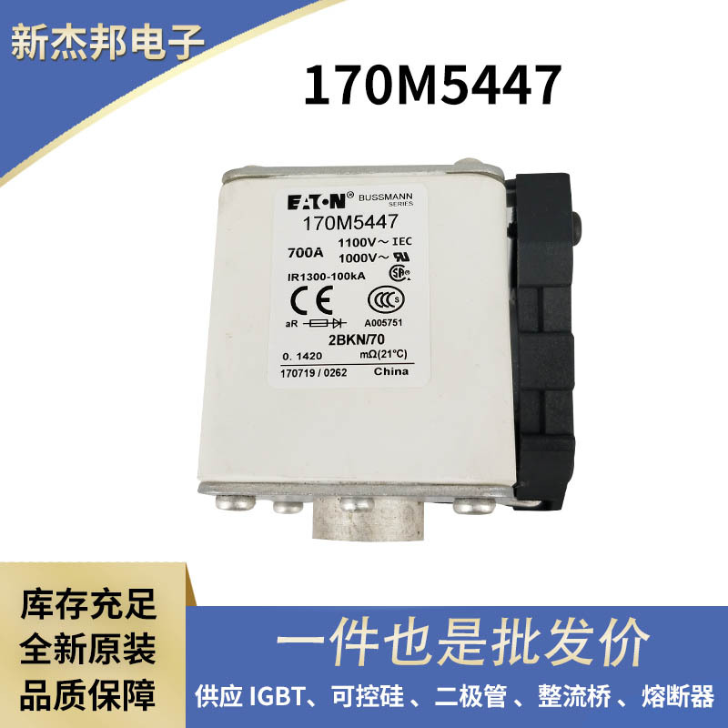 美国巴斯曼快速熔断器170M5448 170M5460 170M5462原厂系列 货全