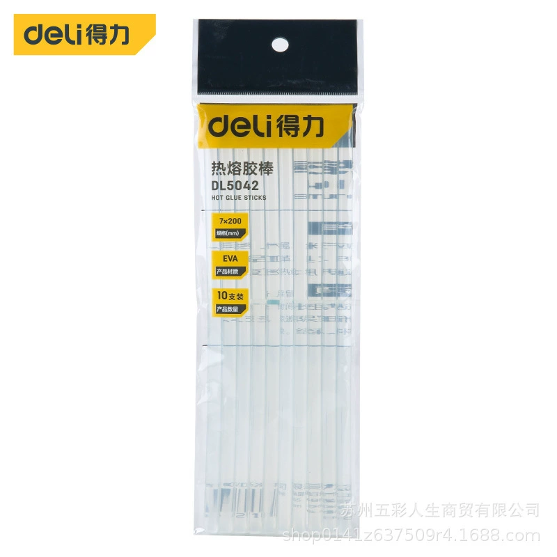 Гастроном инструмент DL5042 горячего расплава клея-карандаша 7 мм * 20 см прозрачная термоплавкая палочка свеча клей прозрачная лента горячего расплава клея